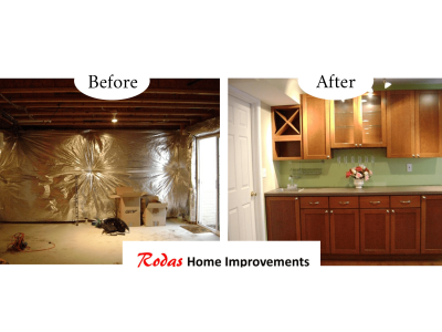 Before and After Home Renovation