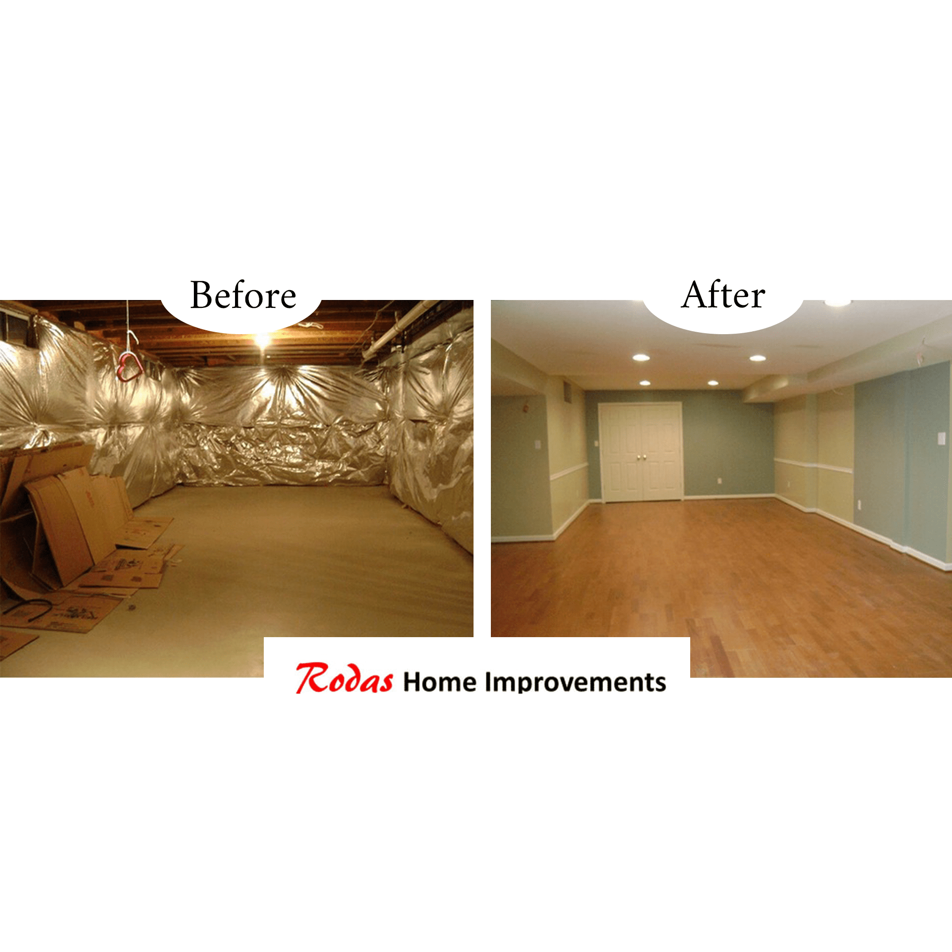 Before and After Interior Remodeling